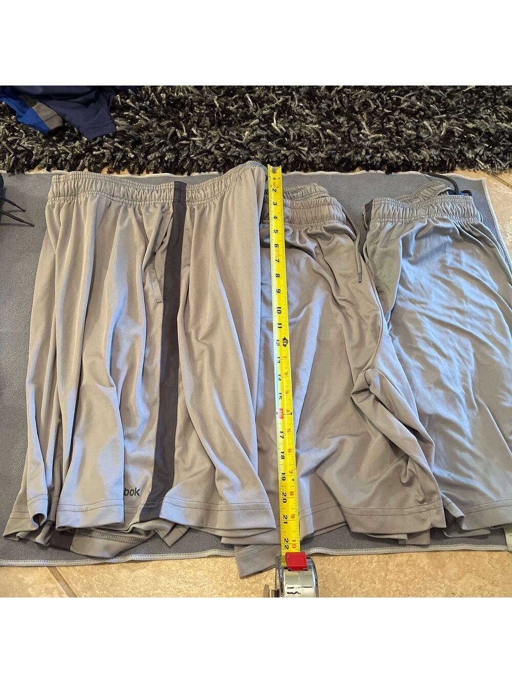 Reebok shorts 3 pairs medium